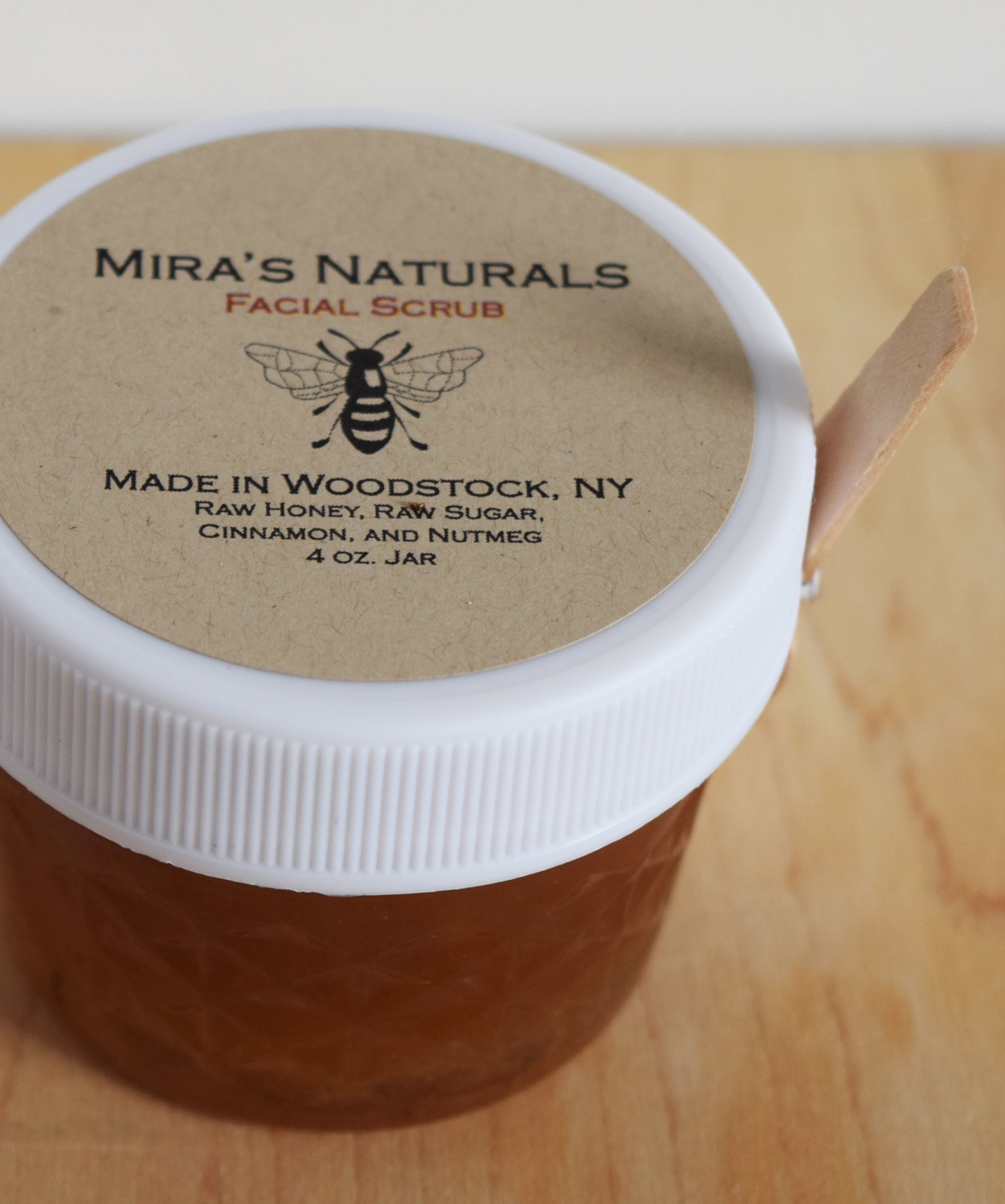 Mira's Naturals Raw Honey Facial Scrub