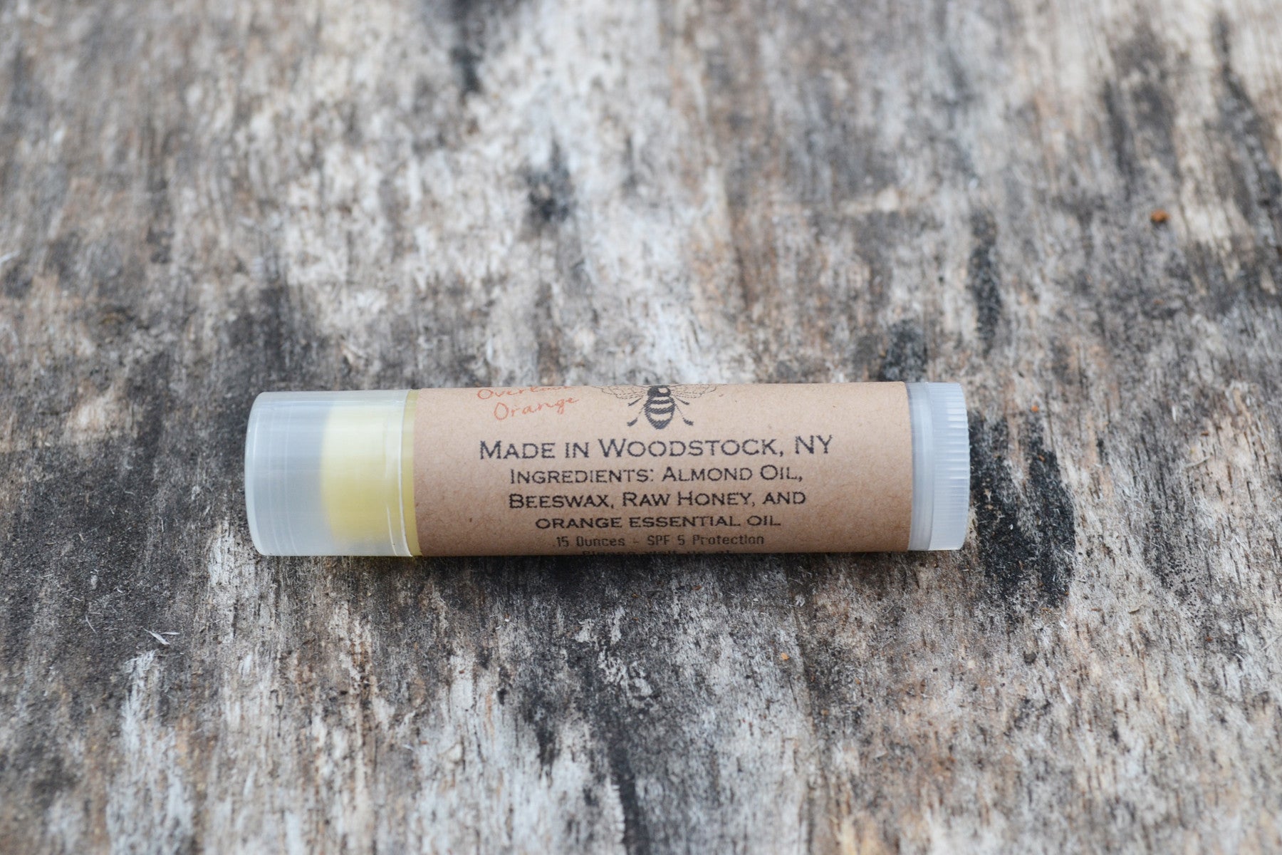 Mira's Naturals Overlook Orange Honey Lip Balm