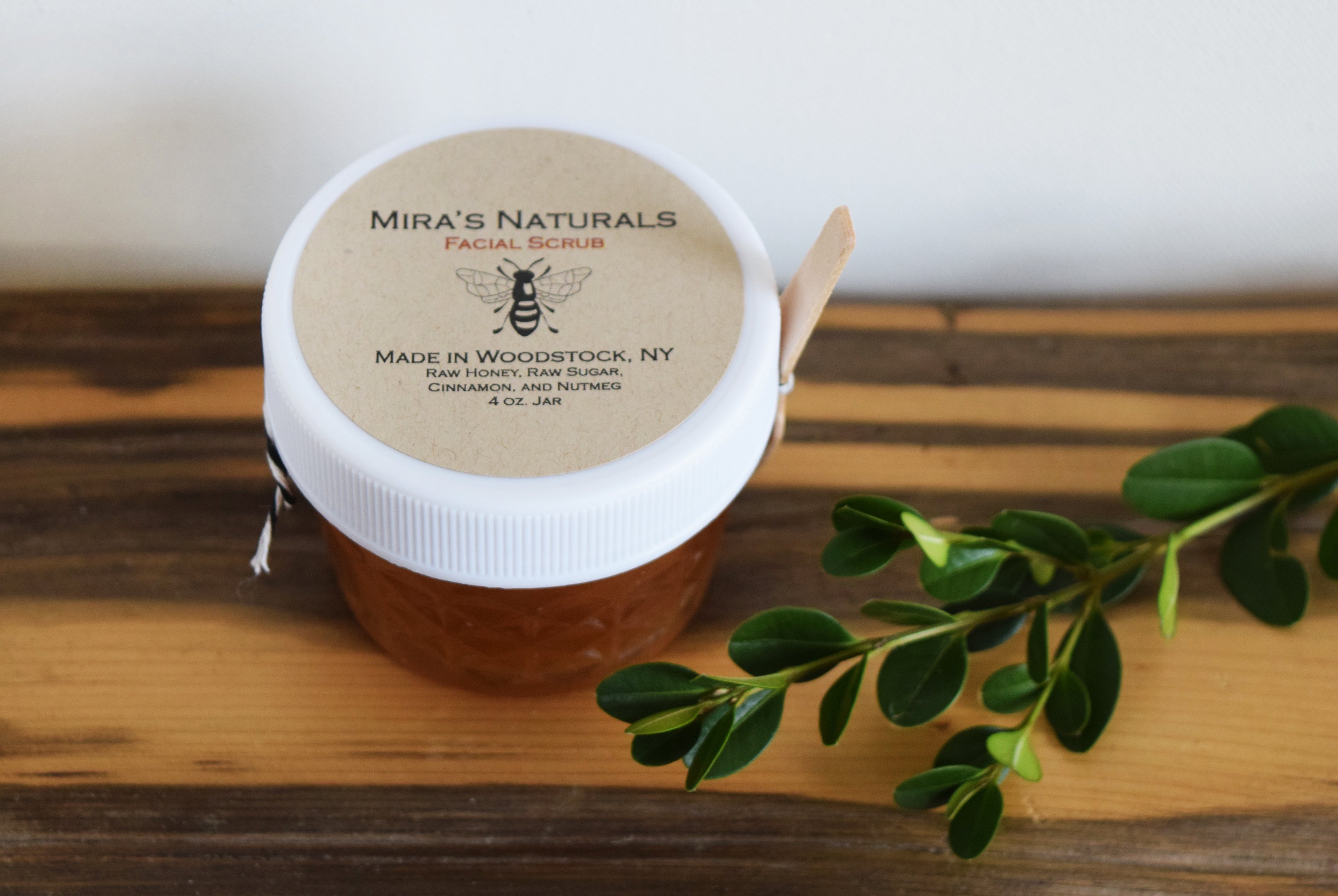 Mira's Naturals Raw Honey Facial Scrub
