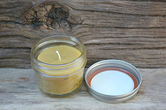 Mira's Naturals 100% Beeswax Jar Candle